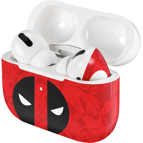 Marvel Deadpool Deadpool Emblem Apple AirPods Pro Skin