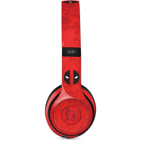 Marvel Deadpool Deadpool Emblem Beats Solo 2 Wireless Skin