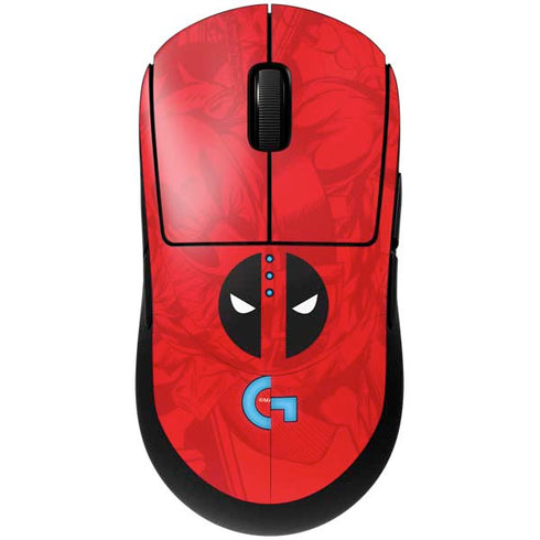 Marvel Deadpool Deadpool Emblem G Pro Wireless Gaming Mouse Skin