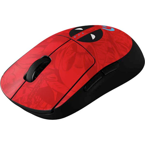 Marvel Deadpool Deadpool Emblem G Pro Wireless Gaming Mouse Skin
