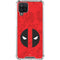 Marvel Deadpool Deadpool Emblem Galaxy A12 Clear Case