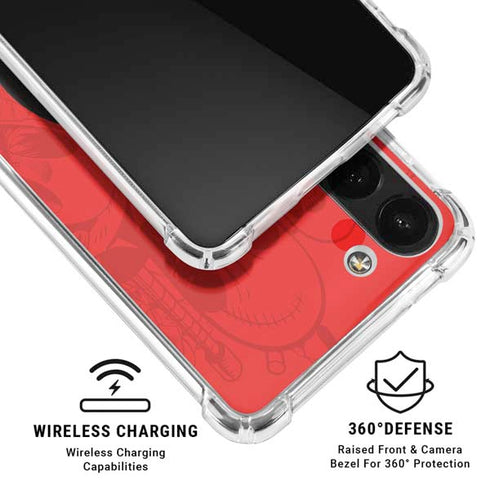 Marvel Deadpool Deadpool Emblem Galaxy A13 5G Clear Case