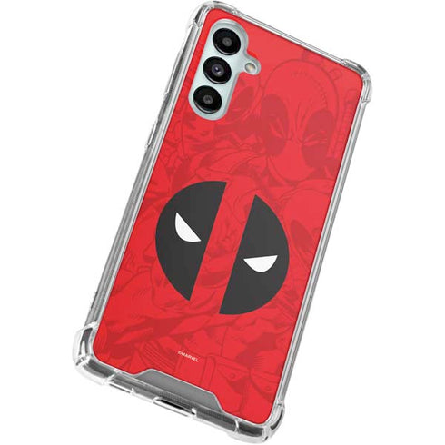 Marvel Deadpool Deadpool Emblem Galaxy A16 5G Clear Case