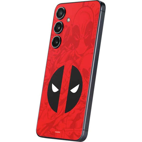 Marvel Deadpool Deadpool Emblem Galaxy A16 5G Skin