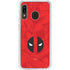Marvel Deadpool Deadpool Emblem Galaxy A20 Clear Case