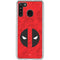 Marvel Deadpool Deadpool Emblem Galaxy A21 Clear Case