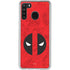 Marvel Deadpool Deadpool Emblem Galaxy A21 Clear Case