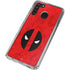 Marvel Deadpool Deadpool Emblem Galaxy A21 Clear Case