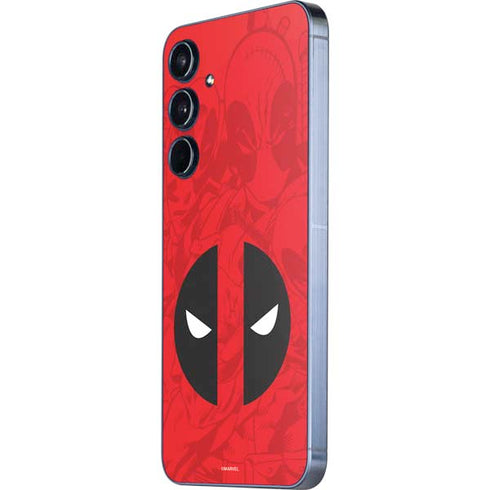 Marvel Deadpool Deadpool Emblem Galaxy A35 5G Skin