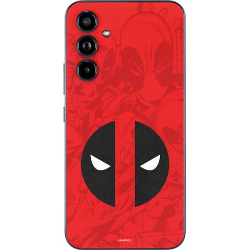 Marvel Deadpool Deadpool Emblem Galaxy A54 5G Skin