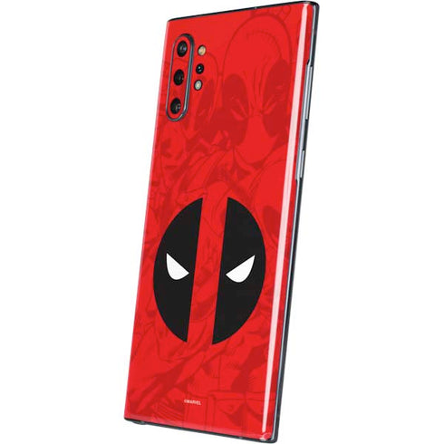 Marvel Deadpool Deadpool Emblem Galaxy Note 10 Plus Skin