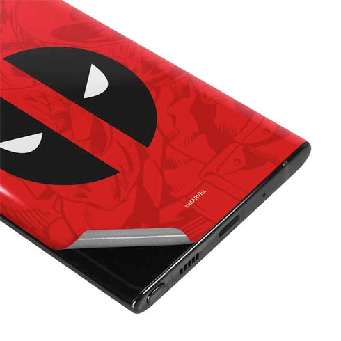 Marvel Deadpool Deadpool Emblem Galaxy Note 10 Plus Skin