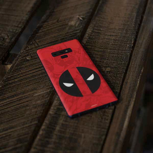 Marvel Deadpool Deadpool Emblem Galaxy Note 9 Skin