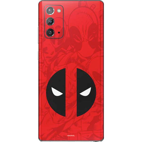 Marvel Deadpool Deadpool Emblem Galaxy Note20 5G Skin