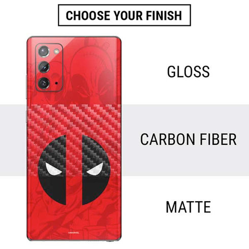 Marvel Deadpool Deadpool Emblem Galaxy Note20 5G Skin