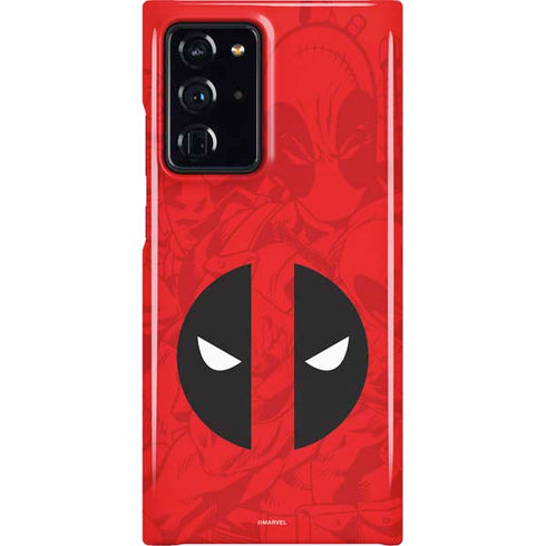 Marvel Deadpool Deadpool Emblem Galaxy Cases