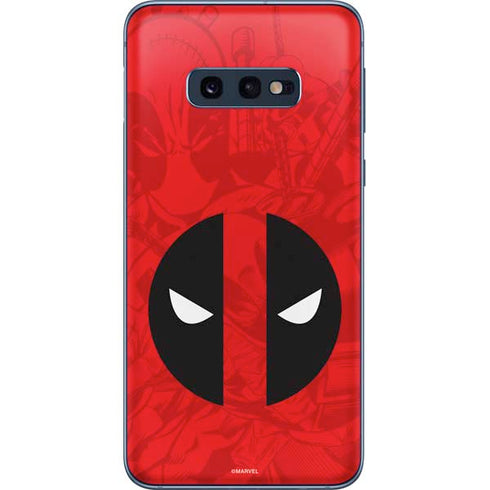Marvel Deadpool Deadpool Emblem Galaxy S10e Skin
