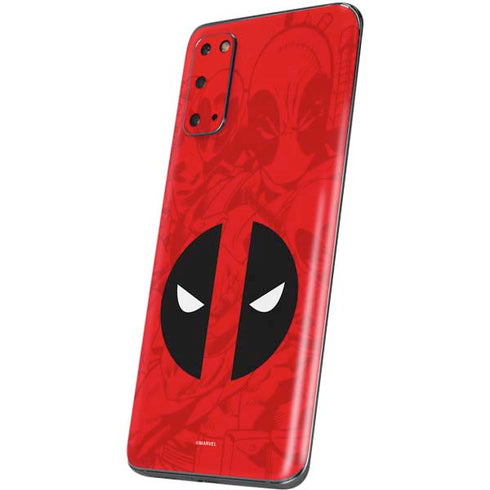 Marvel Deadpool Deadpool Emblem Galaxy S20 Skin
