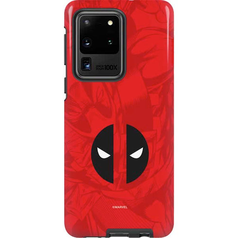 Marvel Deadpool Deadpool Emblem Galaxy S20 Ultra 5G Pro Case