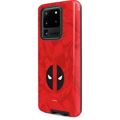 Marvel Deadpool Deadpool Emblem Galaxy S20 Ultra 5G Pro Case