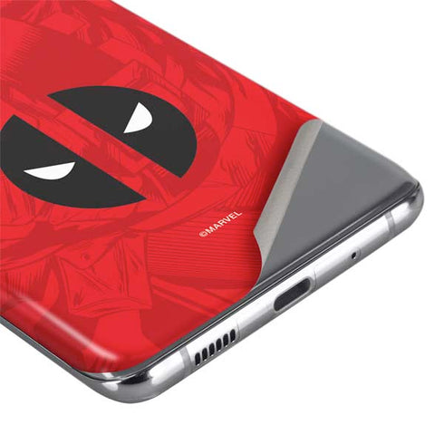 Marvel Deadpool Deadpool Emblem Galaxy S20 Ultra 5G Skin