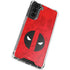Marvel Deadpool Deadpool Emblem Galaxy S21 FE Clear Case
