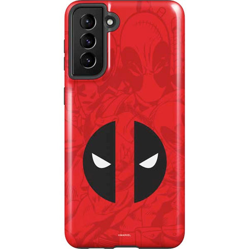 Marvel Deadpool Deadpool Emblem Galaxy S21 FE Pro Case