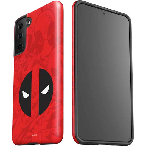 Marvel Deadpool Deadpool Emblem Galaxy S21 Plus 5G Pro Case