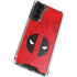 Marvel Deadpool Deadpool Emblem Galaxy S22 Plus Clear Case