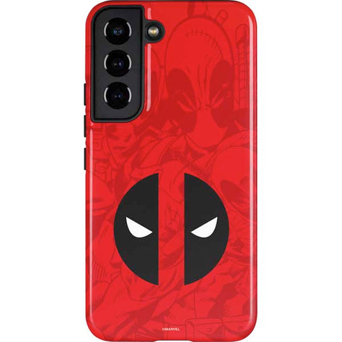 Marvel Deadpool Deadpool Emblem Galaxy S22 Pro Case