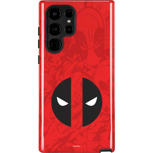 Marvel Deadpool Deadpool Emblem Galaxy S22 Ultra Pro Case