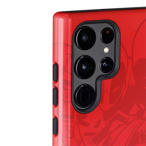 Marvel Deadpool Deadpool Emblem Galaxy S22 Ultra Pro Case