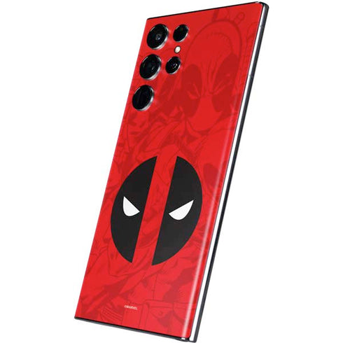 Marvel Deadpool Deadpool Emblem Galaxy S22 Ultra Skin