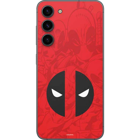 Marvel Deadpool Deadpool Emblem Galaxy S23 FE Skin