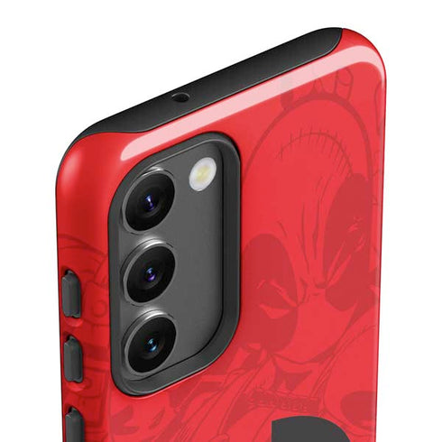 Marvel Deadpool Deadpool Emblem Galaxy S23 Pro Case