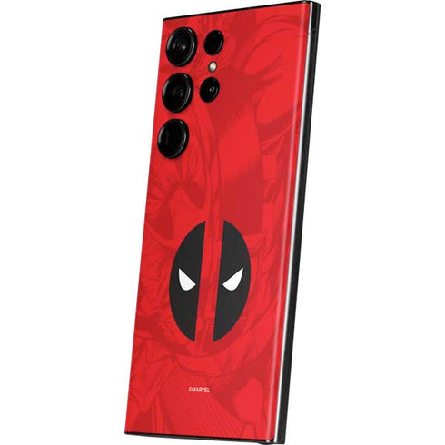 Marvel Deadpool Deadpool Emblem Galaxy S23 Ultra Skin