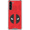 Marvel Deadpool Deadpool Emblem Galaxy S24 FE Clear Case