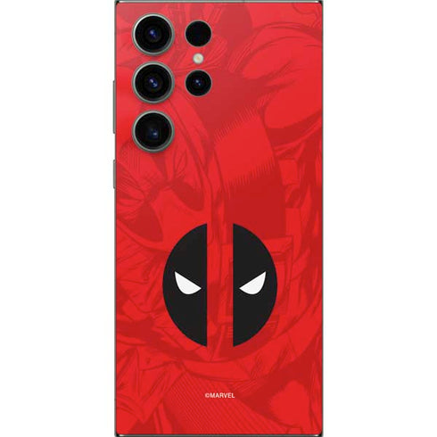 Marvel Deadpool Deadpool Emblem Galaxy S24 Ultra Skin