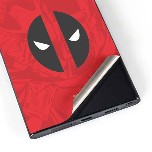 Marvel Deadpool Deadpool Emblem Galaxy S24 Ultra Skin
