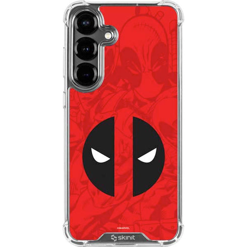 Marvel Deadpool Deadpool Emblem Galaxy S26 Plus Clear Case