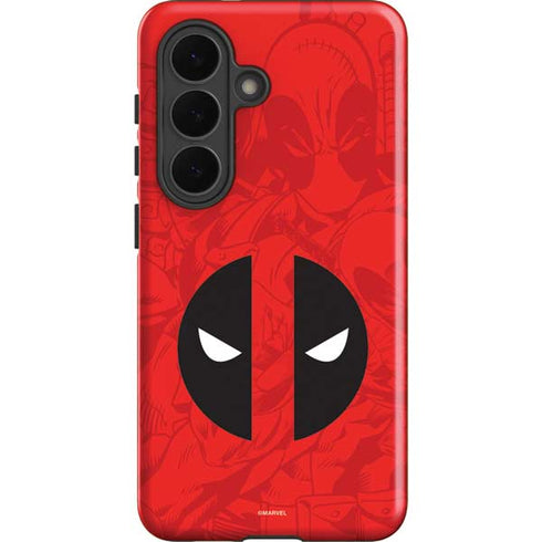 Marvel Deadpool Deadpool Emblem Galaxy S26 Plus Impact Case