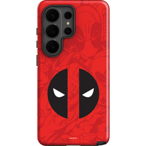 Marvel Deadpool Deadpool Emblem Galaxy S26 Ultra Impact Case