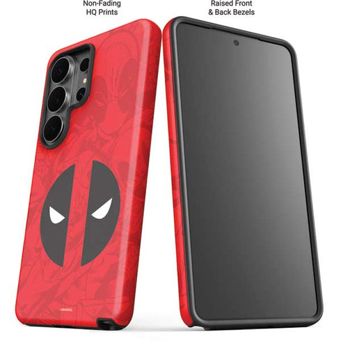 Marvel Deadpool Deadpool Emblem Galaxy S26 Ultra Impact Case