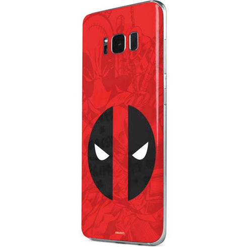 Marvel Deadpool Deadpool Emblem Galaxy S8 Skin