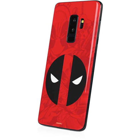 Marvel Deadpool Deadpool Emblem Galaxy S9 Plus Skin