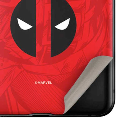 Marvel Deadpool Deadpool Emblem Galaxy Z Flip Skin
