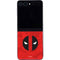 Marvel Deadpool Deadpool Emblem Galaxy Z Flip5 5G Skin