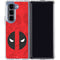 Marvel Deadpool Deadpool Emblem Galaxy Z Fold5 5G Clear Case