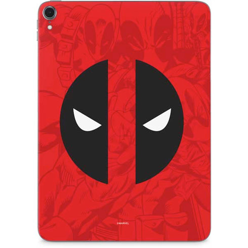 Marvel Deadpool Deadpool Emblem Apple iPad Pro Skin