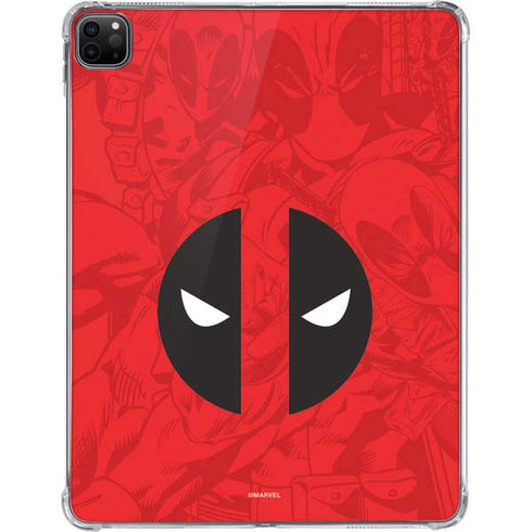 Marvel Deadpool Deadpool Emblem iPad Pro 11in (2024) Clear Case